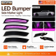 For Chevrolet Camaro 2016-up CTS ATS Smoked Housing Purple LED Front Rear Bumper Side Marker Turn Signal US Local Stock - image 1