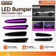 For Chevrolet Corvette C6 2005-2013 Smoked Lens Purple Pink LED Outer Indicator Light Front Rear US Local Stock - image 1