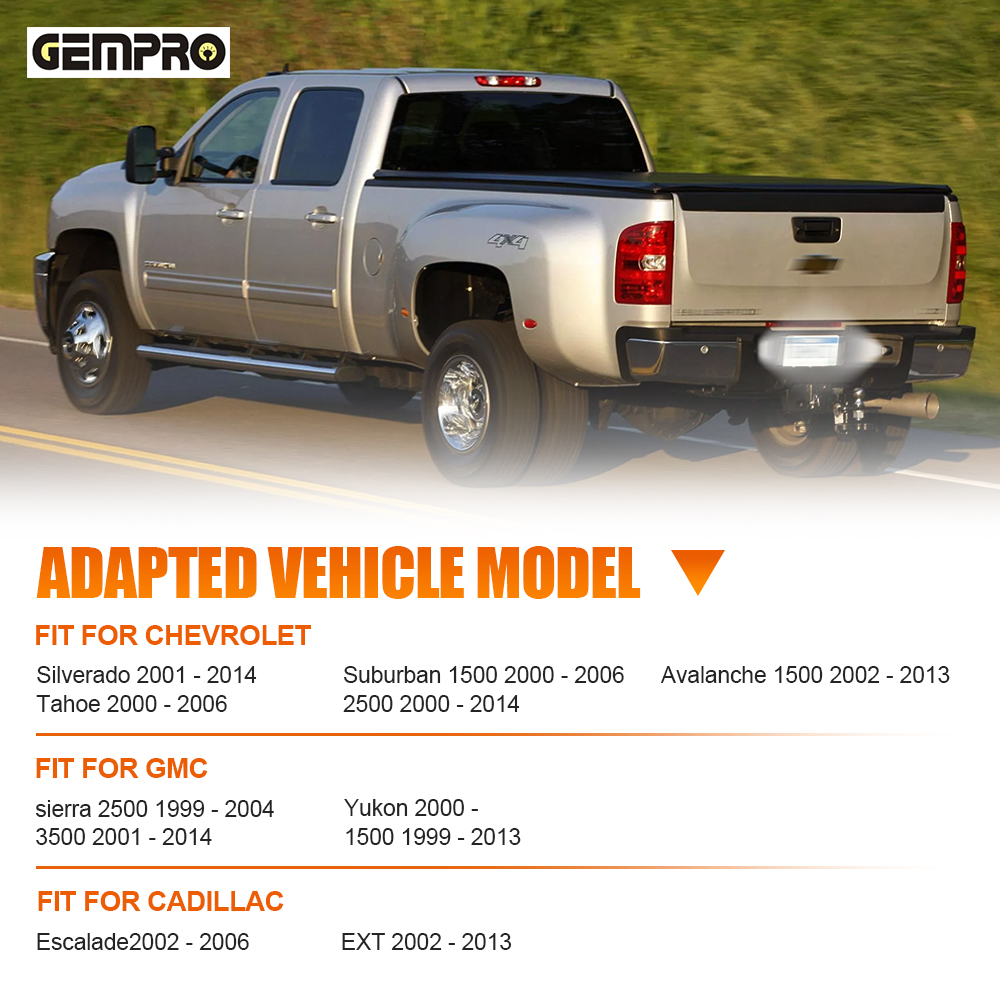 For Chevy GMC Cadillac Pickup SUV Smoked White Led License Plate Light USA Warehouse Shipping - image 3