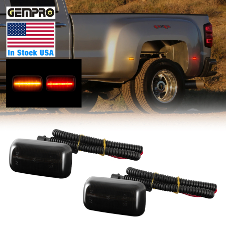 Front Rear Truck Lamp for Chevrolet for GMC Sierra 2500HD | 3500HD Pickup Truck Side Marker Light - image 1