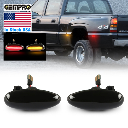 Model-Specific Car LED Front Rear Side Marker Light for Chevrolet for GMC Car Accessories Bumper Lights - image 1