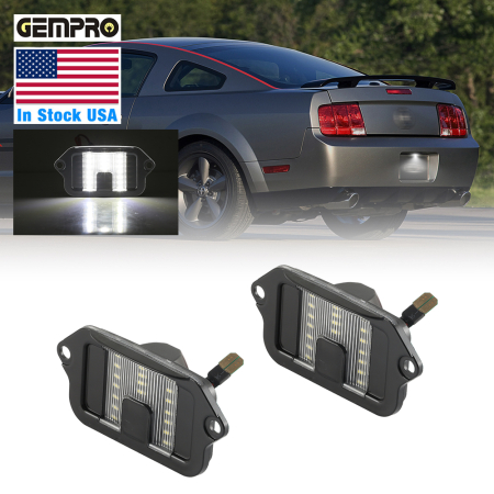 Model-Specific White Car License Plate Light Led for Ford Mustang 2005-2009 Car Lamp - image 1