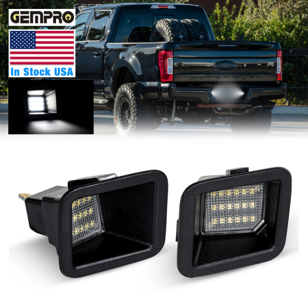 Model-Specific White Car Light for Ford F250 2017-2019 F350 2017-2019 Led License Plate Light - image 1