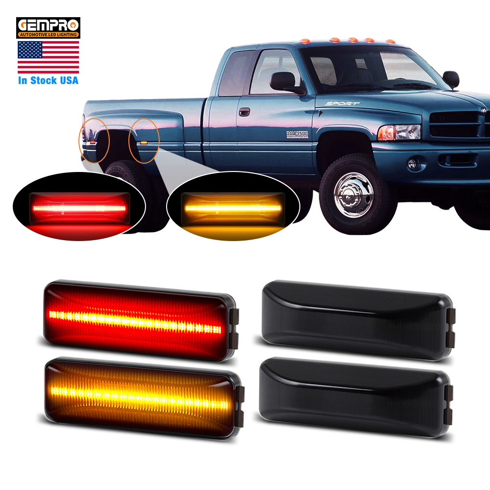 Plug-and-Play Trucks Side Marker Light for Dodge Ram 2500/3500 1994-2002 Truck Accessories Light - image 1