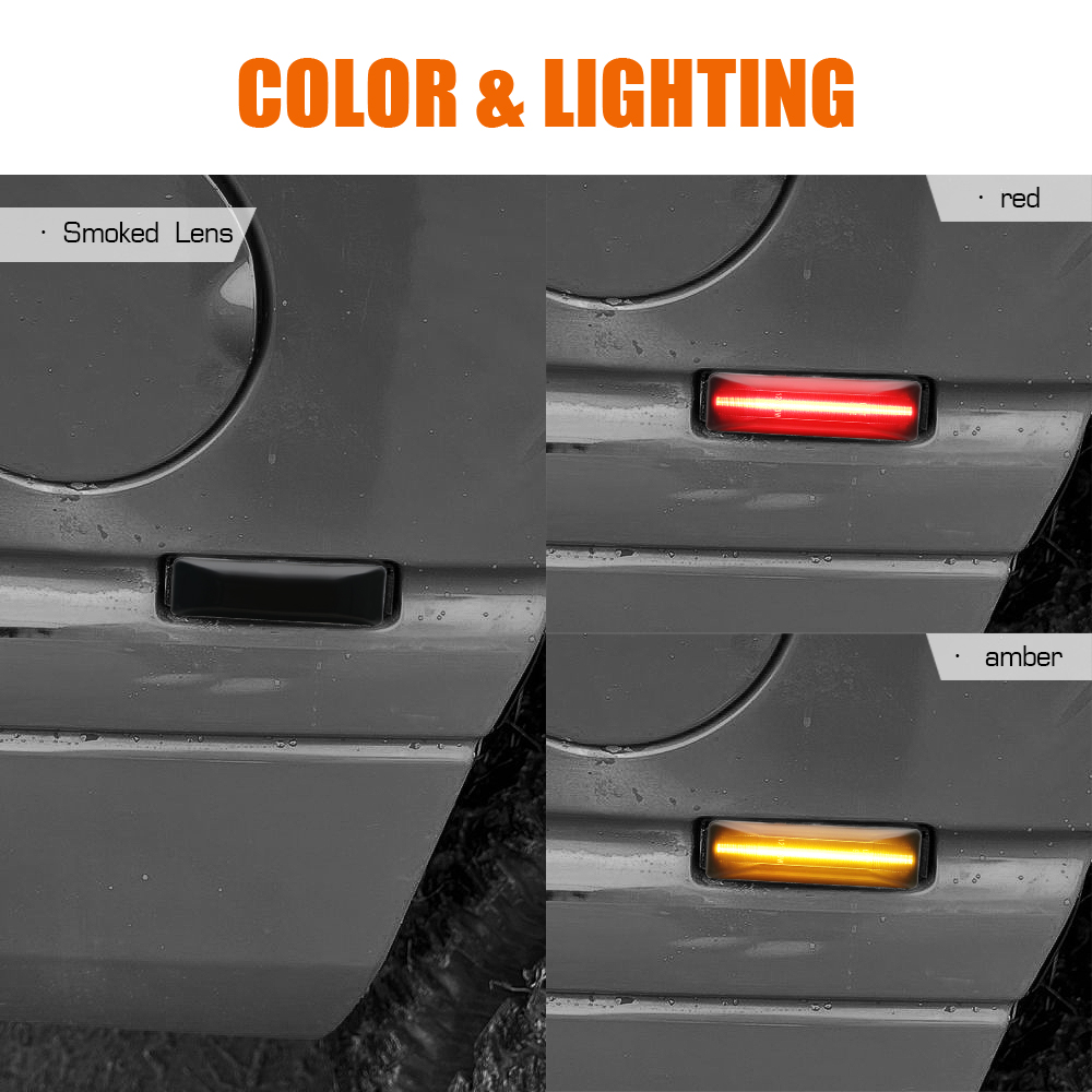 Plug-and-Play Trucks Side Marker Light for Dodge Ram 2500/3500 1994-2002 Truck Accessories Light - image 2