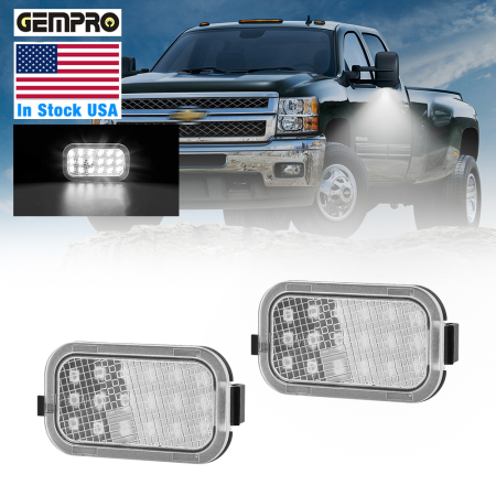 USA in Stock Pickup Truck LED Under Mirror Light for Chevrolet Tahoe 2007-2014 for GMC Yukon 2007-2014 Car Accessories - image 1